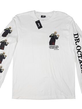 Kool Keith Dr Octagon x Stussy Long Sleeve Shirt Size M Dr. Octagonecologyst